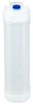 San Jamar 857320L 20 Oz. Blue Cap Single Tip EZ-Kleen Sauce Bottle