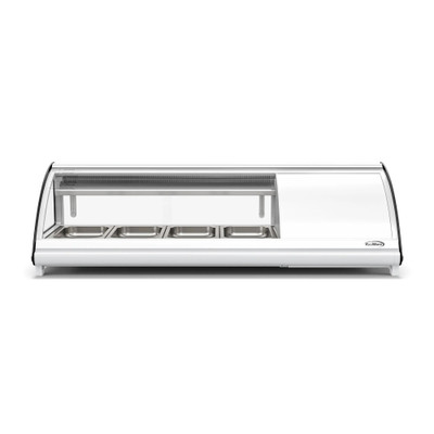 Koolmore KM-SR46-WH 46" W White Countertop Sushi Display Refrigerator - 110 Volts