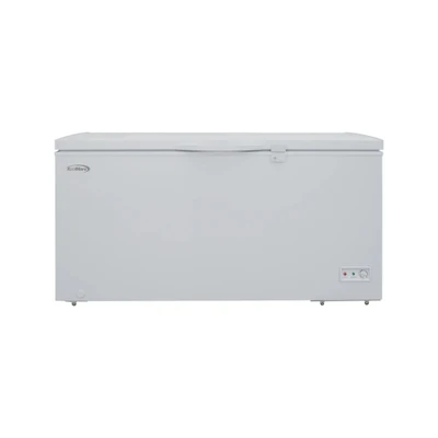 Koolmore SCF-16C 15.9 Cu. Ft. Aluminum White Solid Hinged Door with Lock Chest Freezer - 115 Volts