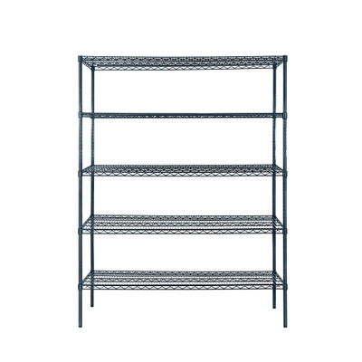 Atosa USA, Inc. MWSSE243686 36" W x 24" D Slate Gray Coated Epoxy 5 Shelves Shelving Unit