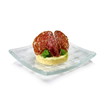 Rosseto GLS013 Clear Square Mini Plate