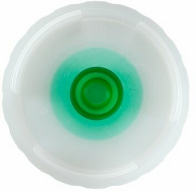 San Jamar 8573N Clear Small Single EZ-Kleen Replacement Nozzle