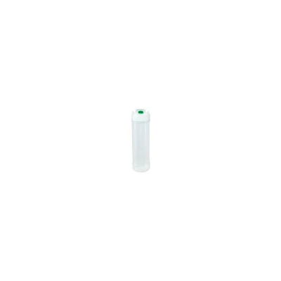 San Jamar 857324S 24 Oz. Green Cap Single Tip EZ-Kleen Sauce Bottle - 6/Pack