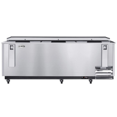 Koolmore KM-BOC95-SS 30 Cu. Ft. Stainless Steel Built-In Opener Commercial Bottle Cooler - 115 Volts
