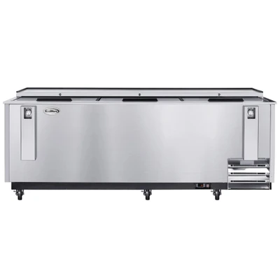 Koolmore KM-BOC95-SS 30 Cu. Ft. Stainless Steel Built-In Opener Commercial Bottle Cooler - 115 Volts