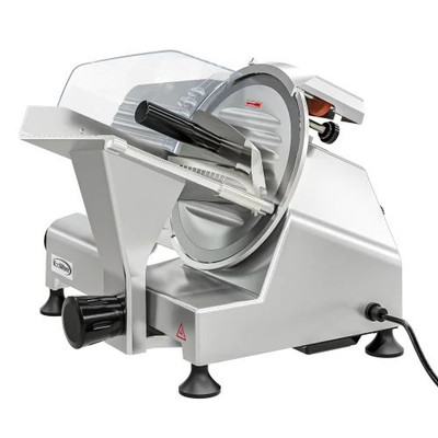 Koolmore CMS-9S 8.6" Blade Dia. Stainless Steel Electric Semi Automatic Slicer