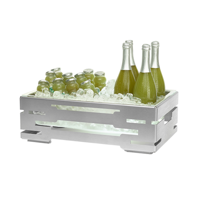 Rosseto SM243 Stainless Steel Rectangular Multi-Chef Cooler