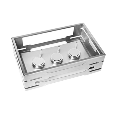 Rosseto SM229 Stainless Steel Stackable Countertop Multi-Chef Food Warmer