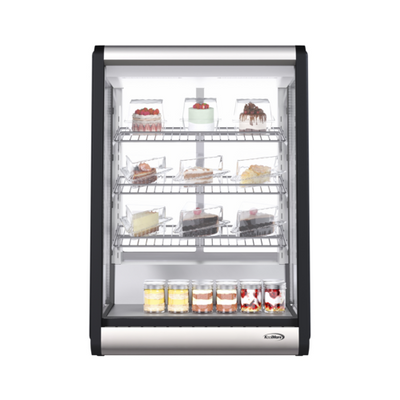 Koolmore CDC-49-SS 24" W Stainless Steel Countertop Refrigerated Display Case - 120 Volts