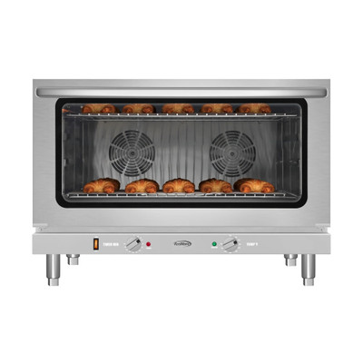 Koolmore KM-CTCO-44 32" W Stainless Steel Full Size Pan 4 Racks Countertop Convection Oven - 240 Volts