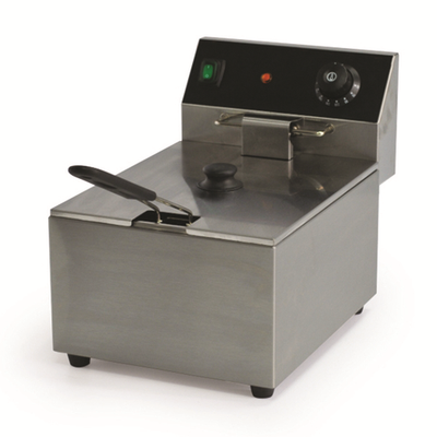 Nemco GS1610 10 Lbs. Stainless Steel Deep Fryer - 120 Volts