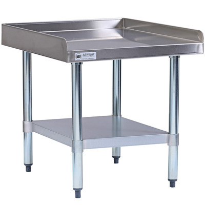 Allmont ALLES16G3024 16 Gauge Stainless Steel 30" x 24" Equipment Stand