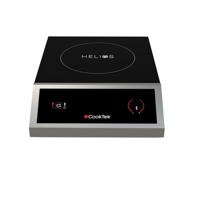 CookTek HRF-9500-SH18-1 (MC1800) Helios Standard 13.7" Single Hob Portable Design Induction Cooktop - 100/120 Volts