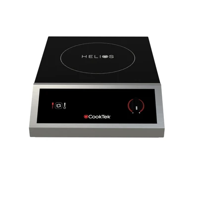 CookTek HRF-9500-SH18-1 (MC1800) Helios Standard 13.7" Single Hob Portable Design Induction Cooktop - 100/120 Volts