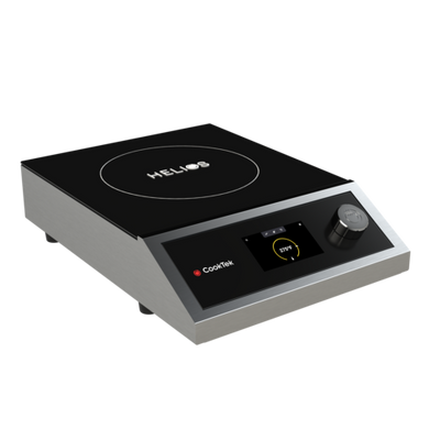 CookTek HTF-9500-SH18-1 13.5" W Stainless Steel Housing Countertop Induction Cooktop - 120 Volts