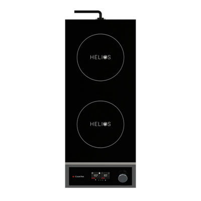 CookTek HTF-9500-FB25-1 13.5&quot; W Stainless Steel Housing Countertop Induction Cooktop - 240 Volts