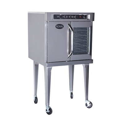 Royal Range RECOD-1 5 Pans Stainless Steel Single Deck Bakery Size Electric Convection Oven - 208 Volts 1 Phase