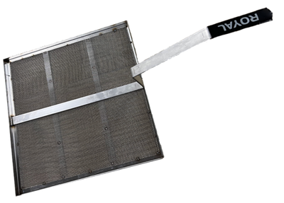 Royal Range 44602 Fine Mesh Crumb Catcher with Handle for 18" x 18" Tank