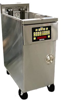 Royal Range REF-1417-DM 50 Lbs. Electric Floor Model Fryer - 208 Volts 3-Phase