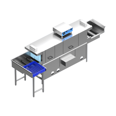 Insinger POWER UNLOADER-EW Stainless Steel Extra Wide Power Unloader for Conveyor Machines