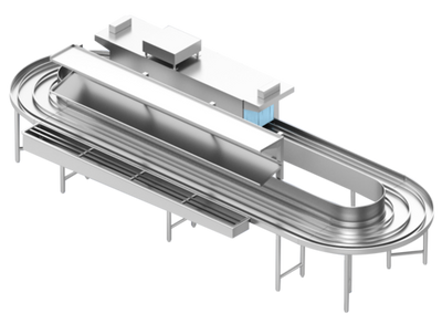 Insinger RACK-A-MATIC Rack-A-Matic Circular Dishtable Racking System