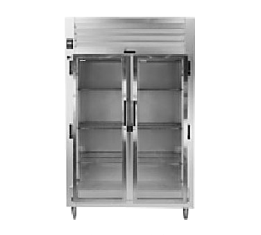 Traulsen RHT226W-FHG 58" W Stainless Steel 2-Section Remote Model Reach-In Spec-Line Refrigerator - 115 Volts