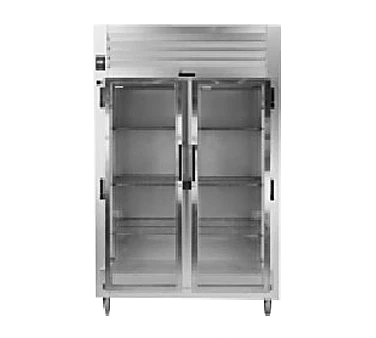 Traulsen RHT226W-FHG 58" W Stainless Steel 2-Section Remote Model Reach-In Spec-Line Refrigerator - 115 Volts