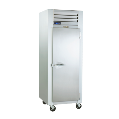 Traulsen RHF232WP-FHS 58&quot; W Stainless Steel 2-Section Pass-Thru Spec-Line Heated Cabinet - 208-230 Volts