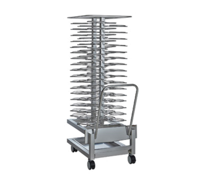 Alto-Shaam 5026387 102 Plates Stainless Steel Single Roll-In Plate Cart