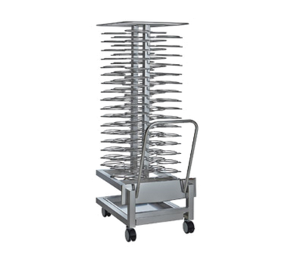 Alto-Shaam 5026387 102 Plates Stainless Steel Single Roll-In Plate Cart