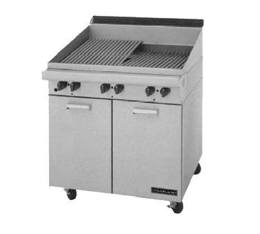 Garland M24B 24" W Stainless Steel Master Series Heavy Duty Range - 60,000 BTU