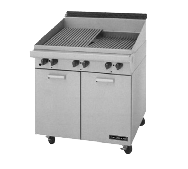 Garland MST24BT 24" W Stainless Steel Modular Master Series Heavy Duty Range - 60,000 BTU