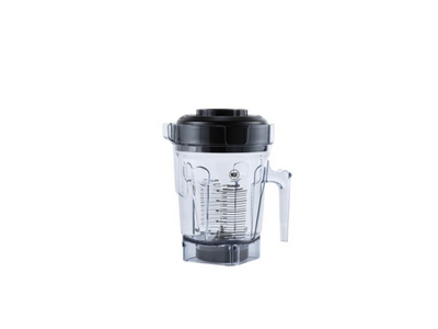 Vitamix 071774 40 Oz. Clear Accelerate Container Complete with Dual Blade Assembly with Lid