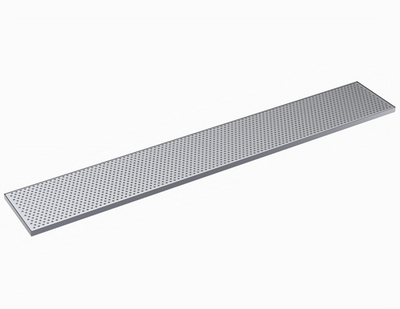 Krowne KDT-8X51S 51" W x 8" D Brushed Stainless Steel Drip Tray