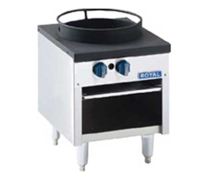 Royal Range RSP-18T-NG 18" W Stainless Steel Natural Gas Stock Pot Range - 90,000 BTU