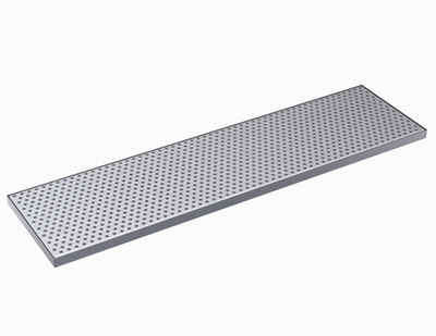 Krowne KDT-8X30S 30" W x 8" D Brushed Stainless Steel Drip Tray