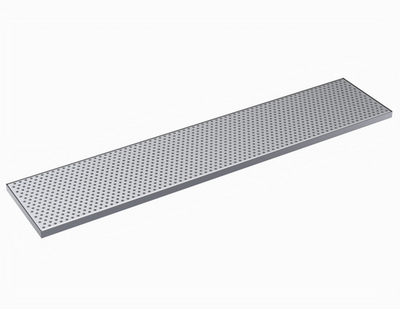 Krowne KDT-8X38S 38" W x 8" D Brushed Stainless Steel Drip Tray