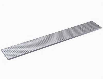Krowne KDT-8X52S 52" W x 8" D Brushed Stainless Steel Drip Tray