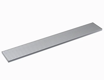 Krowne KDT-6X40S 40" W x 6" D Brushed Stainless Steel Drip Tray