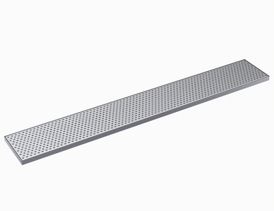 Krowne KDT-6X40S 40" W x 6" D Brushed Stainless Steel Drip Tray