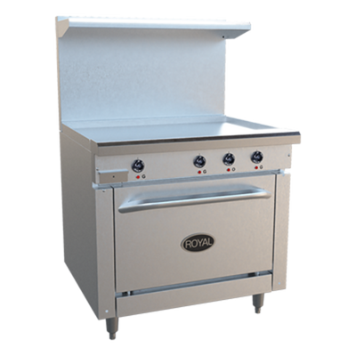 Royal Range RRE-GT36 36" W Stainless Steel Electric Restaurant Range - 208 Volts