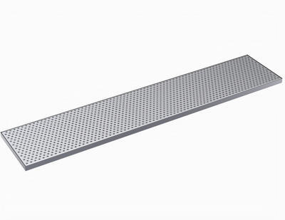 Krowne KDT-8X39S 39" W x 8" D Brushed Stainless Steel Drip Tray