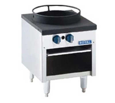 Royal Range RSP-18T-LP 18" W Stainless Steel Liquid Propane Stock Pot Range - 90,000 BTU