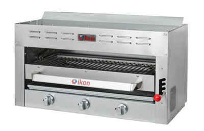 MVP Group IRSB-36 36" W Stainless Steel Natural Gas IKON Cooking Salamander Broiler - 45,000 BTU