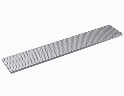 Krowne KDT-8X45S 45" W x 8" D Brushed Stainless Steel Drip Tray