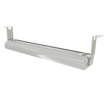 Vollrath FC-4SH-60208-CH-SW 60" Aluminum Chrome Powder Coat Single Unlighted Low Profile Heat Strip - 208 Volts
