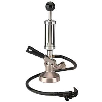 Micro Matic 751-057 4" Chrome Plated G-System Import Party Pump for Bass or Anchor Steam or Boddington