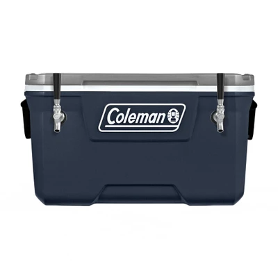 Micro Matic CB68B 68 Qt. with 2 Taps Blue Exterior Coil Cooler