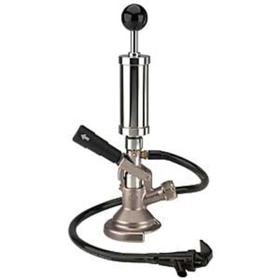 Micro Matic 751-059 4" Chrome Plated A-System Import Party Pump for Warsteiner or Spaten or Paulaner