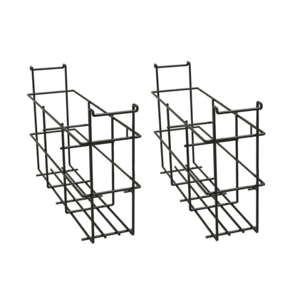 Glastender BR3-2 3-Bottle Vinyl-Coated Wire Bottle Rack